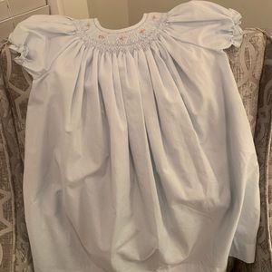 Royal Child Smocked Dress